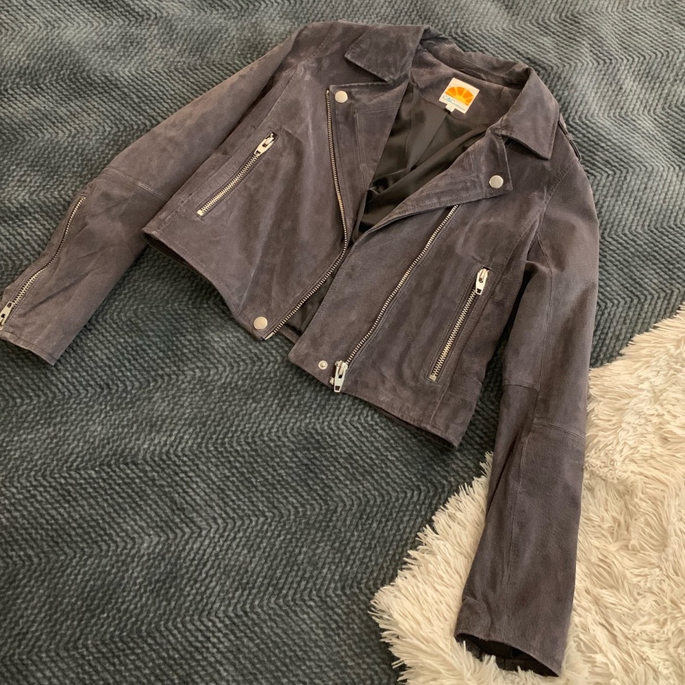 NWOT C&C California Leather Moro Jacket